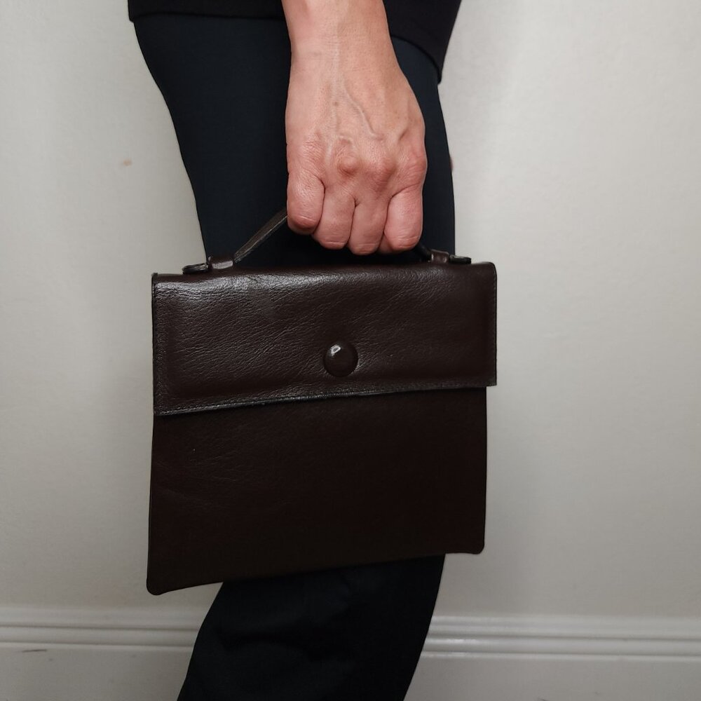 Bloomingdale's Brown Handbag